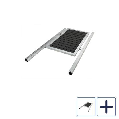 Kirkedal Galvaniseret låge, inkl. K1 hegnsprofil og 2 stolper