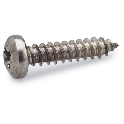 FAST pladeskrue med rundt hoved, rustfri A4, 5,5 mm - 100 stk.