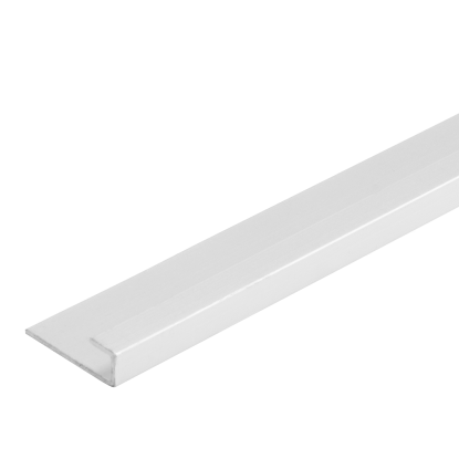 FibroTech SPC edge profile, 4,5 x 18 x 2610 mm, hvid