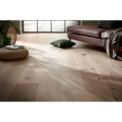 Wallmann Herregårdsplank, Rustik/Wood Line, børstet invisible matlak, eg, V4
