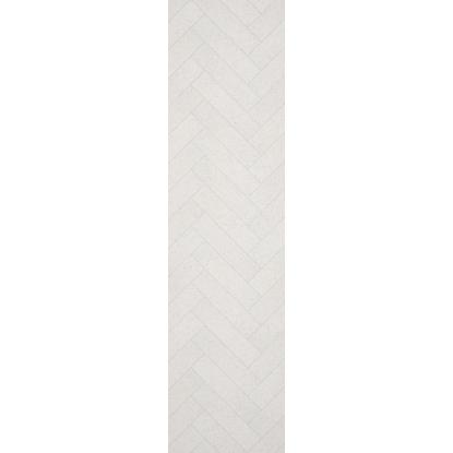Fibo Cement vådrumspanel med sildebenslook, 10 x 600 x 2400 mm, terrazzo light silk