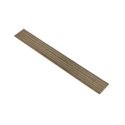 I-Wood Basic Mixed akustikpanel, sort olieret, brun filt og sort kerne, egefiner, 17 x 300 mm 