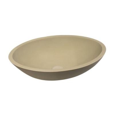 Best Design Epona fritstående håndvask, 52 x 38 cm, sand beige