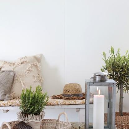 Huntonit Antik vægpanel med mikrofuge, 11 x 600 x 2740 mm, hvid - 3,29 m²