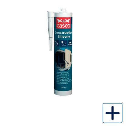 Casco Construction silikone i patron - 300 ml