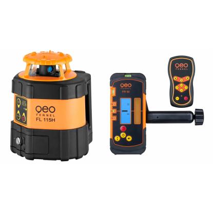 geo-FENNEL FL 115H digital rotationslaser med FR 50 modtager