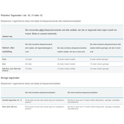 Plastmo ekspansionsstykke, PVC, nr. 10 - brun
