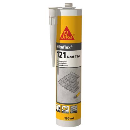 Sikaflex-121 Roof Tiles tagstensklæber i patron, sort - 290 ml