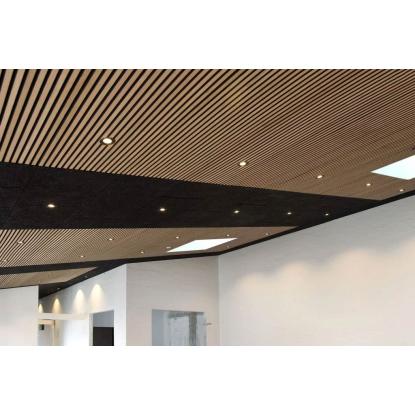 FibroTech Multifin træbetonplade, sort, 25 x 600 x 1200 mm