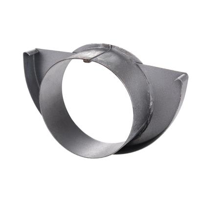 Plastmo AluZink endebund med hul, nr. 11/Ø75 mm