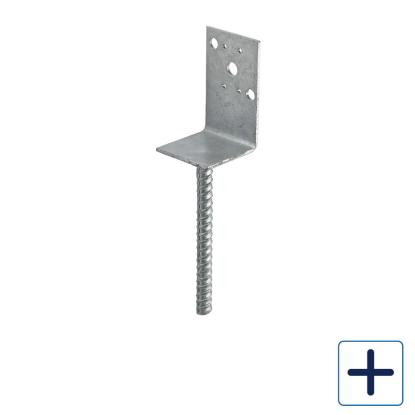 SIMA stolpebærer type L, varmforzinket