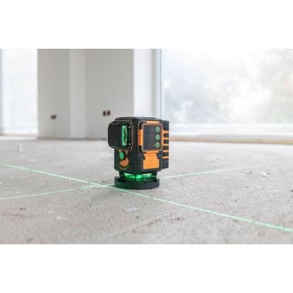 geo-FENNEL Geo6-XR GREEN SP selvnivellerende krydslinjelaser med 6 laserkryds