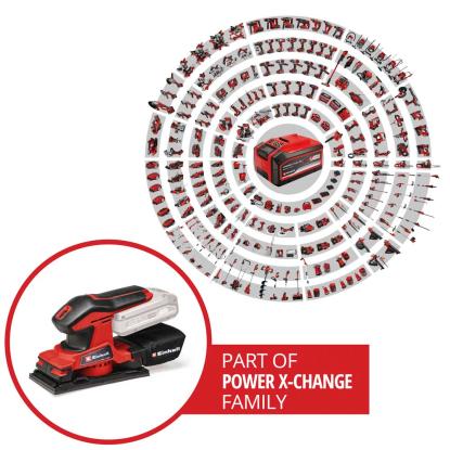 Einhell TC-OS 18/187 Li-Solo akku rystepudser, uden batteri og lader
