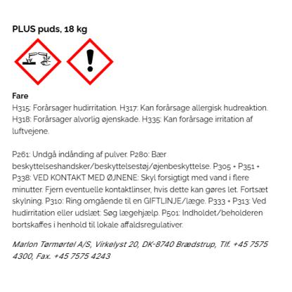 CALSITHERM PLUS indeklimaplade inkl. 2 x 18 kg puds, 50 x 625 x 1000 mm, 3,13 m²