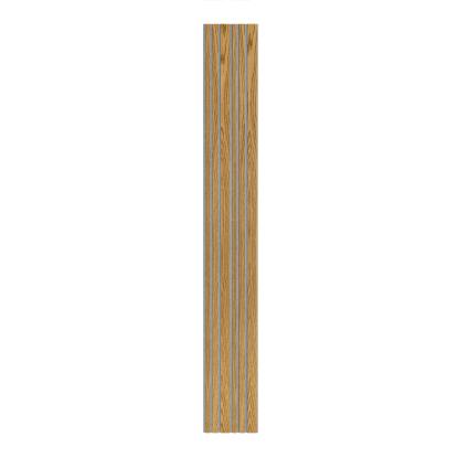 I-Wood Medio+ Mixed akustikpanel, brun olieret, grå filt og lys kerne, egefiner, 16 x 300 mm