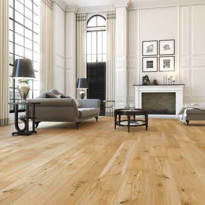 Wallmann Lamelplank Eg Plank Various, Børstet natur matlak