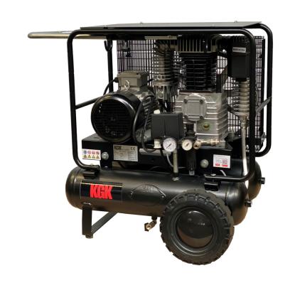 KGK olieholdig kompressor, 10 bar, 5,5 HK, 2 x 11 liter