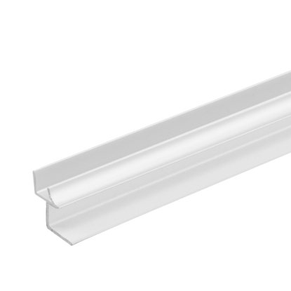 FibroTech SPC inside profile, 9,8 x 18 x 2610 mm, hvid