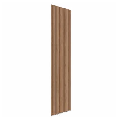 FOG & VENØ Fjordwall akustikpanel, valnød, brun MDF, sort filt, 600 x 2400 x 19 mm