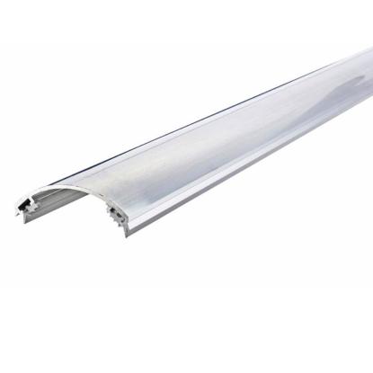 RIAS alu klem kip profil med gummiliste, 32,5-45 grader - 6000 mm