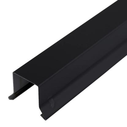 Sternkapsel, 46 mm lige, sort