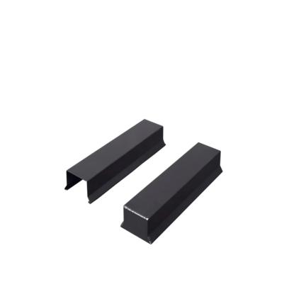 Sternkapsel med muffe, 46 mm, stor, sort