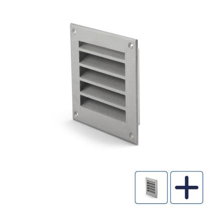 Fresh murrist, støbt aluminium, firkantet