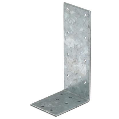 SIMA vinkelbeslag V17, pregalvaniseret, 164 x 84 x 4,0 x 60 mm