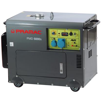 Pramac PMD-5000 S dieselgenerator med AVR, 5,0 kW, 230V