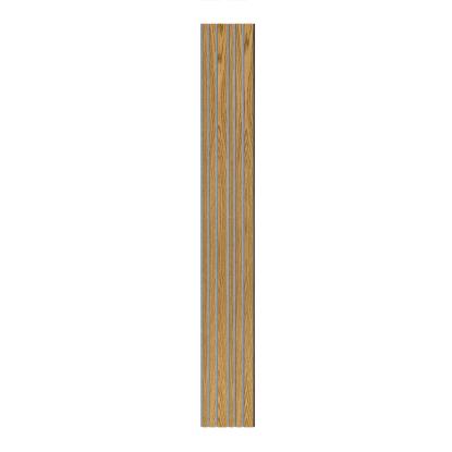 I-Wood Basic Mixed akustikpanel, brun olieret, grå filt og sort kerne, egefiner, 17 x 300 mm 