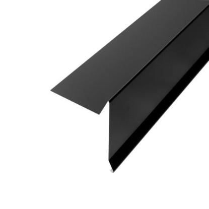 GTBUILD vindskede uden asfalt, 100 mm, sort alu