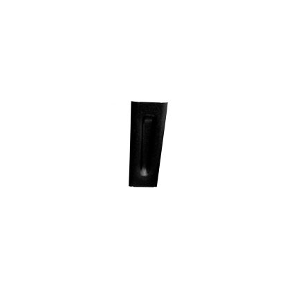 Areco kile til rørholder til træ, sort - 125 x 150 mm