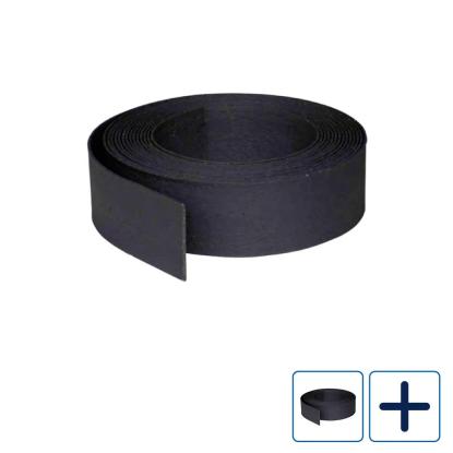 Ripstaal bedkant, sort - 10 meter