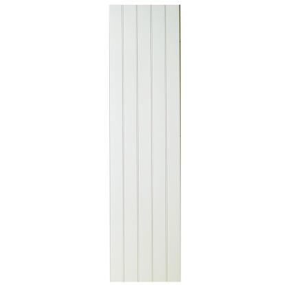 Huntonit Perlestaf vægpanel, 11 x 600 x 2390 mm, brilliant hvid - 2,86 m²