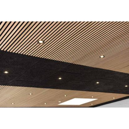 FibroTech Multifin træbetonplade, sort, 25 x 600 x 1200 mm
