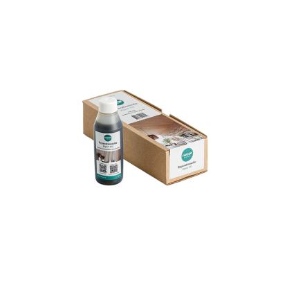I-Wood mørkebrun reparationsolie inkl. handsker og fnugfri klud - 100 ml