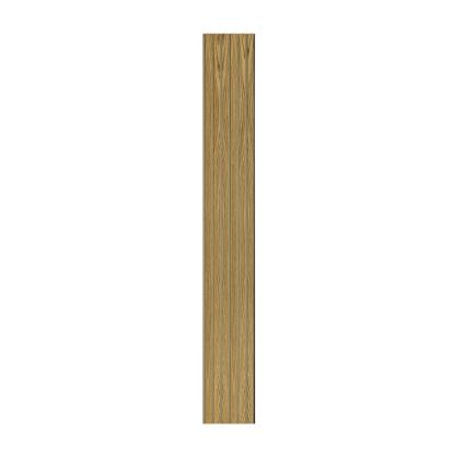 I-Wood Basic Original akustikpanel, brun olieret, brun filt og sort kerne, egefiner, 17 x 300 mm 