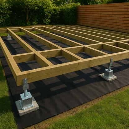 BMC ukrudtsdug, 120g/m², sort, 1 x 25 meter