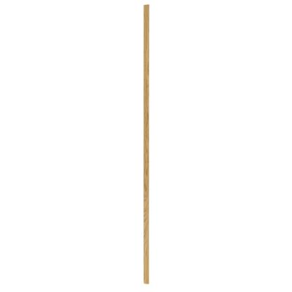 I-Wood UniPanel afslutningsliste, klar olieret, sort kerne, egefiner, 17 x 55 x 2780 mm