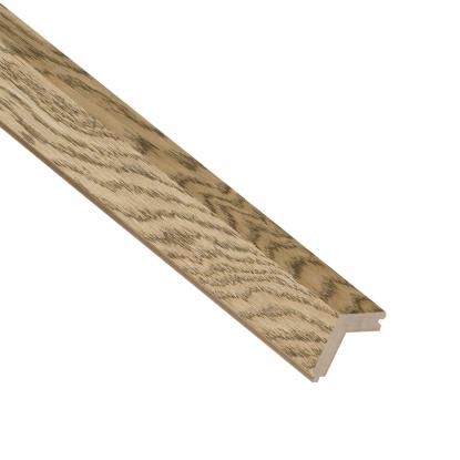 I-Wood UniPanel udvendigt hjørne, mørkebrun olieret, lys kerne, egefiner, 16 x 55 x 2780 mm