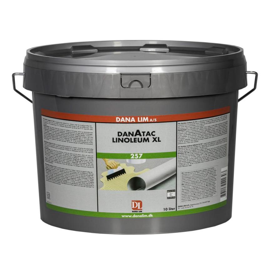 Find Dana Limtac Linoleumslim XL 257 - 10 liter til gulve